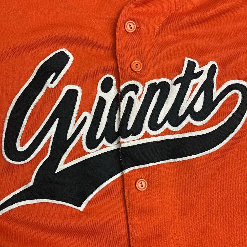 Majestic San Francisco Giants‎ Baseball Jersey Authentic Sewn Orange Mens Large